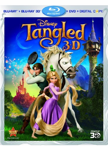 Tangled 3d/Cook/Hatosy/Rhys-Meyers@Ws/Blu-Ray 3dtv@Nr/4 Dvd/Incl. Dvd & Digital
