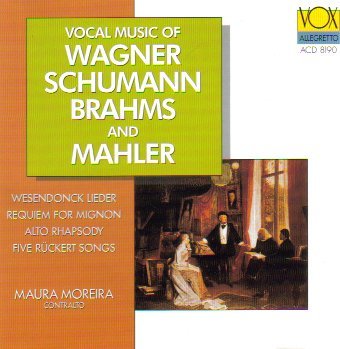 Richard Wagner Robert Schumann Johannes Brahms Rob/Wagner 5 Gedichte Von Mathilde Wesendonck ; Schuma