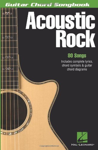 Hal Leonard Corp Acoustic Rock Guitar Chord Songbook (6 Inch. X 9 Inch.) 