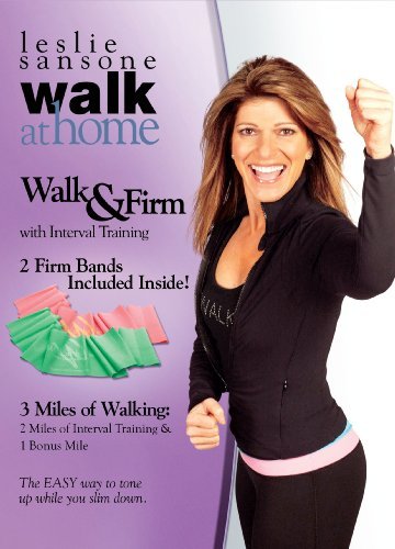 Leslie Sansone Walk At Home Walk & Firm Nr Incl. Firm Bands 