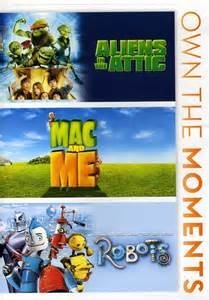 Own The Moments 3PK/Aliens in the Attic/Mac and Me/Robots