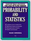 Ronald J. Rothenberg College Outline For Probability And Statistics 