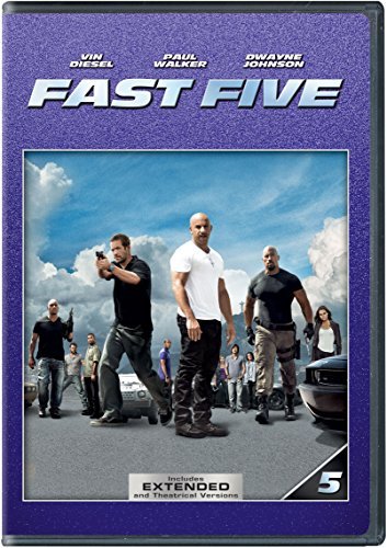 Fast & Furious 5: Fast Five (2011)/Vin Diesel, Paul Walker, and Dwayne "The Rock" Johnson@PG-13@DVD