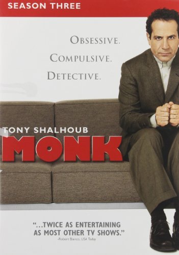 Monk/Season 3@Dvd@Nr/4 Dvd
