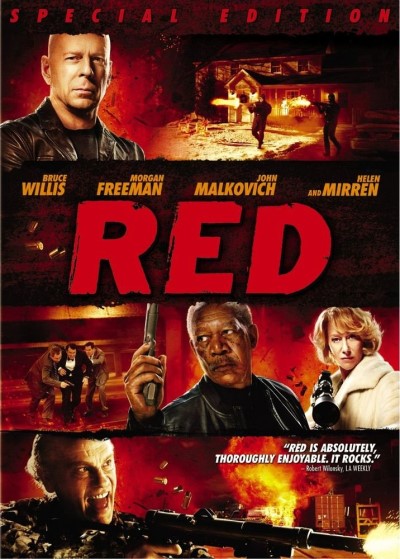 RED/Willis/Freeman/Mirren/Malkovich@Dvd@Pg13/Ws