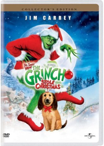 D. Seuss' How the Grinch Stole Christmas (2000)/Jim Carrey, Taylor Momsen, and Jeffrey Tambor@PG@DVD