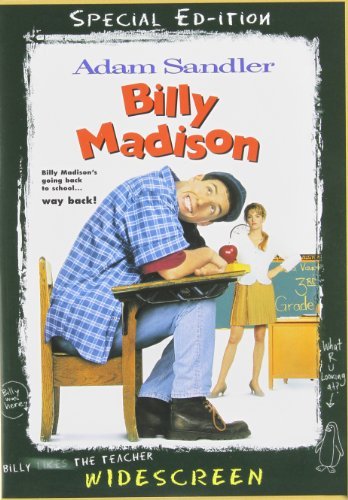 Billy Madison/Sandler/Mcgavin@Dvd@Pg13/Ws
