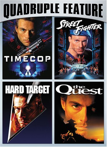 Hard Target Quest Street Fight Van Damme Action Pack Quadrupl Nr 2 DVD 