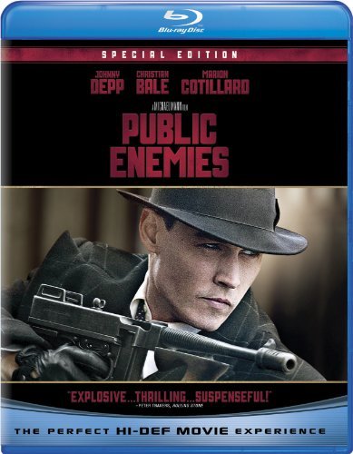 Public Enemies (2009) (Best Buy Exclusive)/Johnny Depp, Christian Bale, and Marion Cotillard@R@Blu-ray/DVD