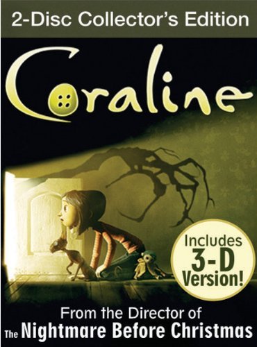 Coraline 3d/2d/Coraline 3d/2d@Pg/2 Dvd/Incl. 3d Glasses