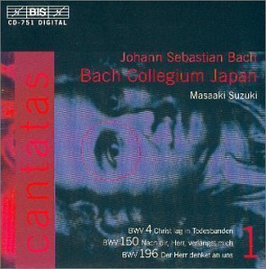 J.S. Bach/Cantatas-Vol. 1@Kurisu/Tachikawa/Katano/Kooy@Suzuki/Bach Collegium Japan