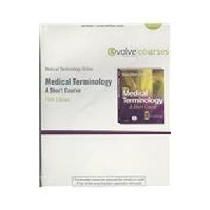 Davi Ellen Chabner Medical Terminology Online For Medical Terminology A Short Course (user Guide And Access Code) 0005 Edition; 