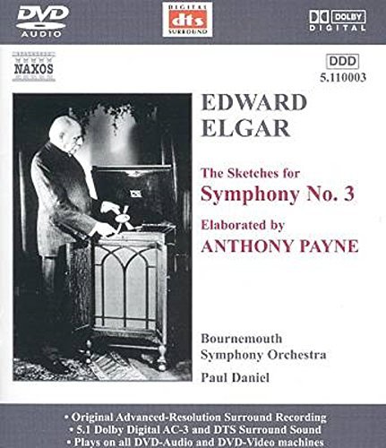 Elgar/Payne/Symphony 3@Dvd Audio@Daniel/Bournemouth So