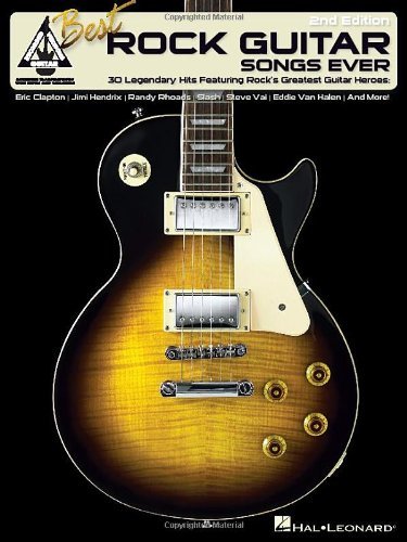Hal Leonard Corp Best Rock Guitar Songs Ever 0002 Edition; 