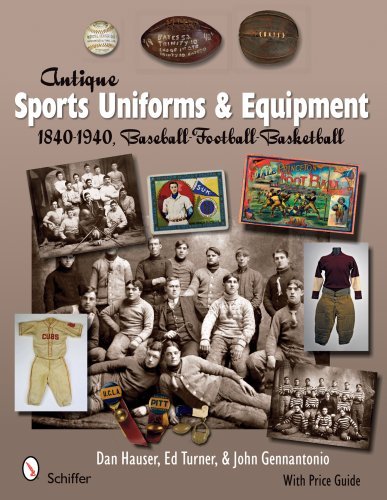 Dan Hauser Antique Sports Uniforms & Equipment Baseball Football Basketball 1840 1940 