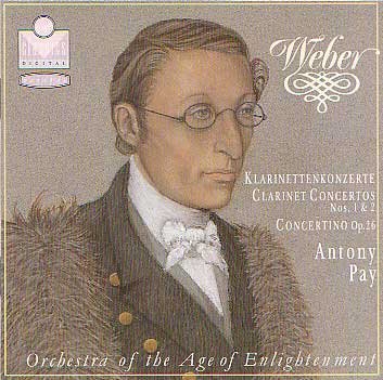 Antony Pay/Oae/Weber Clarinet Concertos
