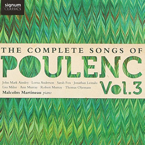 F. Poulenc/Complete Songs Vol. 3