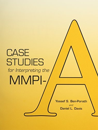 Yossef S. Ben Porath Case Studies For Interpreting The Mmpi A 