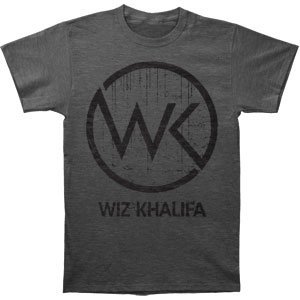 Wiz Khalifa/Wk Logo Drip Slim Fit T-Shirt@Medium