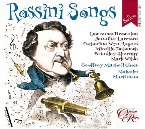 Gioachino Rossini/Songs-Il Salotto Vol.13@Delunsch (Sop)/Brownless (Ten)