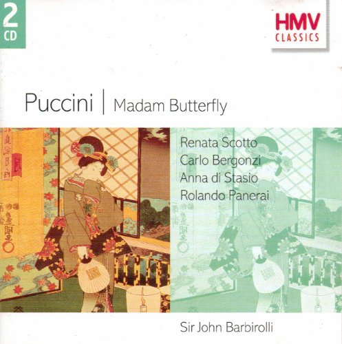 G. Puccini Madame Butterfly Comp Opera Scotto Bergonzi Panerai Barbirolli Opera Theatre Rome 