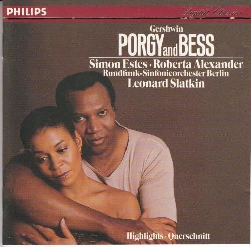 G. Gershwin/Porgy & Bess-Hlts@Estes (Bass)/Alexander (Sop)@Slatkin/Berlin Rso