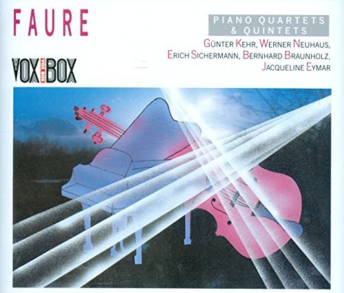 G. Faure/Qrt Pno 1/2/Qnt Pno 1/2