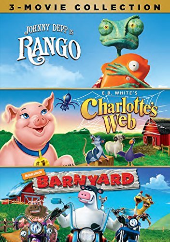 Rango/Charlotte's Web/Barnyard/3-Movie Collection@Dvd
