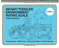 Thelma Harms Infant Toddler Environment Rating Scale (iters 3) 0003 Edition;revised 
