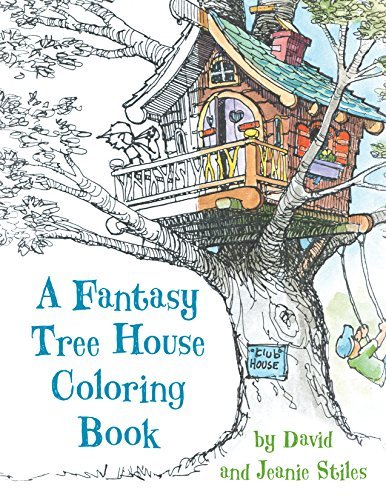 David Stiles/A Fantasy Tree House Coloring Book