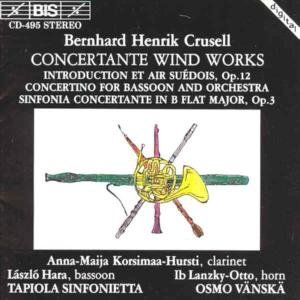 Bernhard Henrik Crusell/Concertante/Bassoon Concertino@Korsimaa-Hursti*anna-Maija/Tap