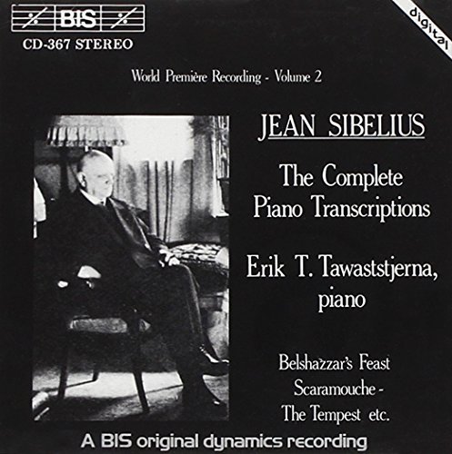 J. Sibelius/V 2: Complete Piano Transcript@Tawaststjerna*erik T.
