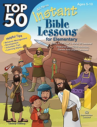 Lindsey Whitney Top 50 Instant Bible Lessons For Elementary With O 