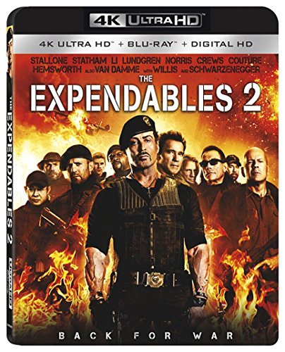 Expendables 2/Stallone/Statham/Willis/Schwarz@4K@R