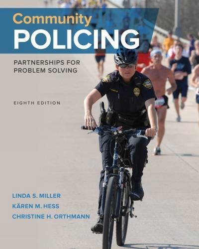 Linda S. Miller Community Policing Partnerships For Problem Solving 0008 Edition; 