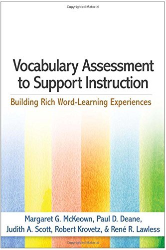 Margaret G. Mckeown Vocabulary Assessment To Support Instruction Building Rich Word Learning Experiences 