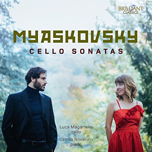 Luca Myaskovsky Magariello Myaskovsky Cello Sonatas Import Gbr 