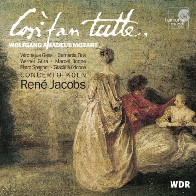 Wolfgang Amadeus Mozart Cosi Fan Tutte Gens (sop) Oddone (sop) 3 CD 