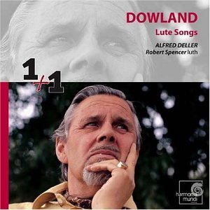 J. Dowland/Lute Songs@Deller (Ct)/Spencer (Lt)