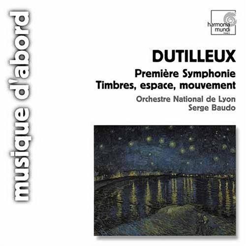 H. Dutilleux/Sym 1/Timbres/Espace/Mouvement@Baudo/Orch Natl De Lyon