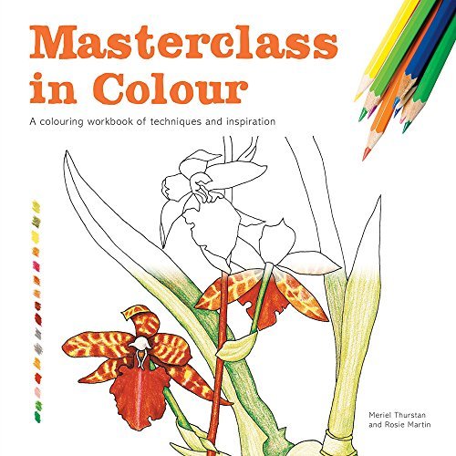 Meriel Thurstan Masterclass In Colour A Colouring Workbook Of Techniques And Inspiratio 