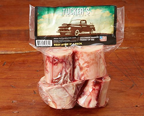 Tucker's Frozen Raw Beef Bone 2 inch (4pk)