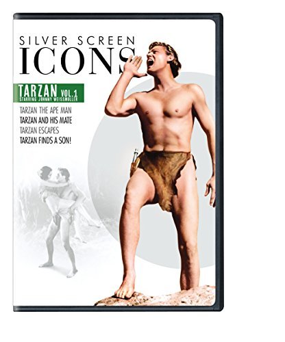 Johnny Weissmuller as Tarzan/Silver Screen Icons Volume 1@Dvd