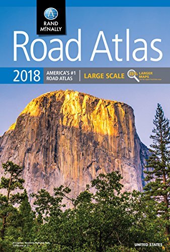 Rand Mcnally 2018 Rand Mcnally Large Scale Road Atlas Lsra 