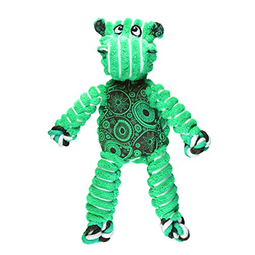 KONG Floppy Knots Hippo Dog Toy