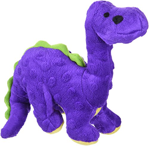 goDog Dinos Bruto Chew Guard Squeaky Plush Dog Toy