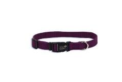 New Earth Soy Adjustable Dog Collar-Eggplant