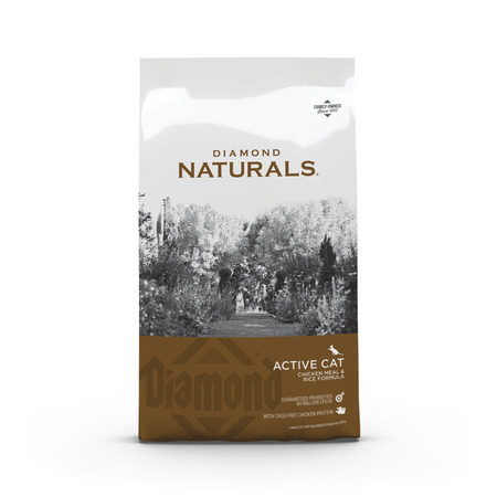 Diamond-Naturals Active Cat Chicken Meal & Rice Formula Dry Cat Food