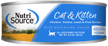 NutriSource Chicken, Turkey, Lamb & Fish Kitten Formula