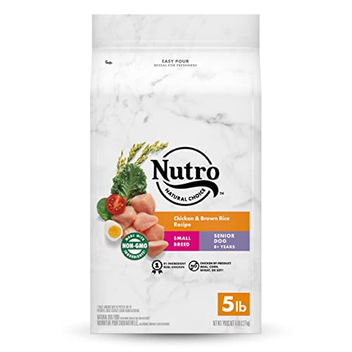 Nutro Natural Choice Small Breed Senior Chicken & Brown Rice Recipe Dry Dog Food